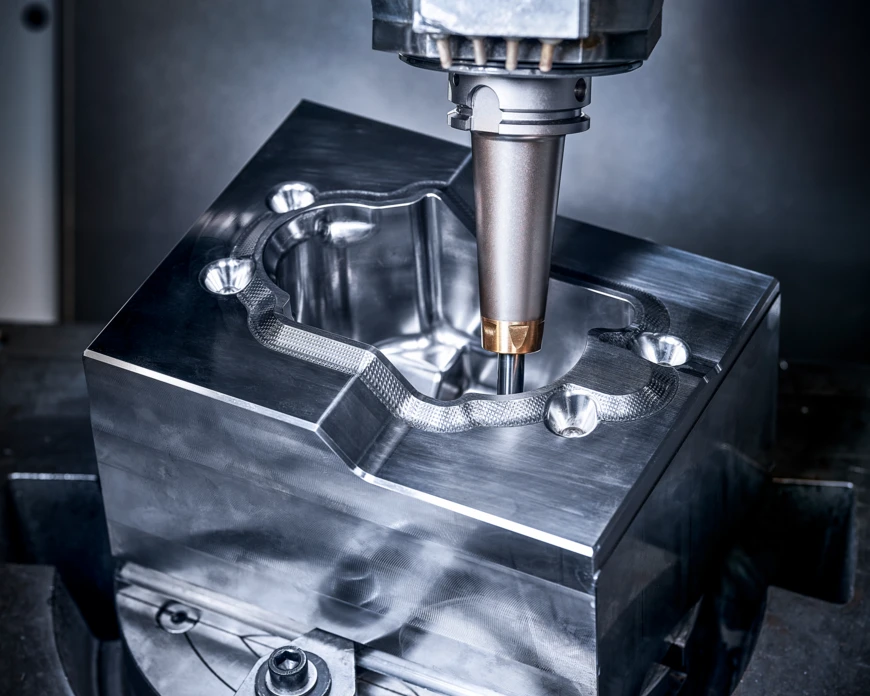 Tool holders from Pokolm for an optimal milling process.